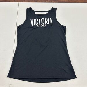 Victoria's Secret Black Sleeveless Tank Top